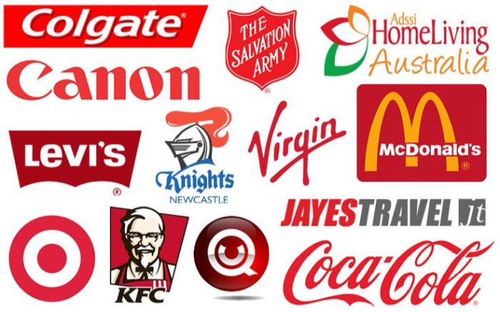 Ý nghĩa màu đỏ trong thiết kế logo