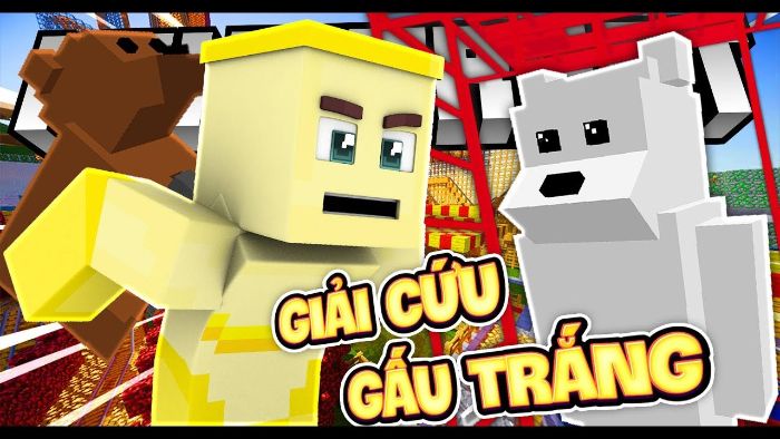 Video hoạt hình giải thích giải cứu cầu trắng