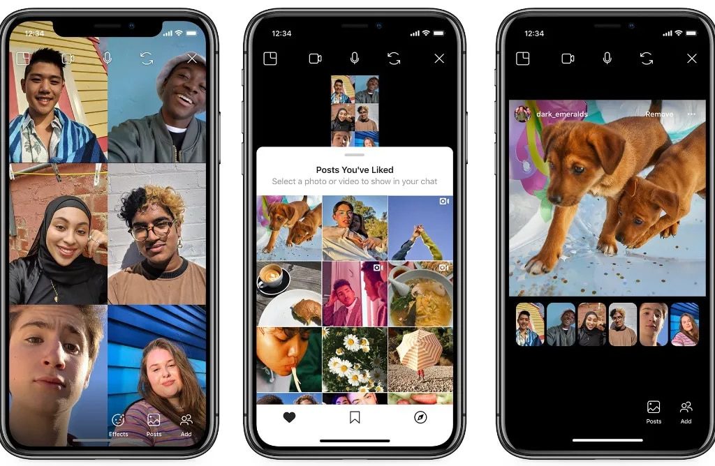instagram call video
