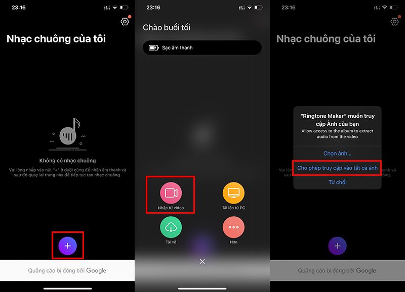 cách lấy âm thanh từ video làm nhạc chuông